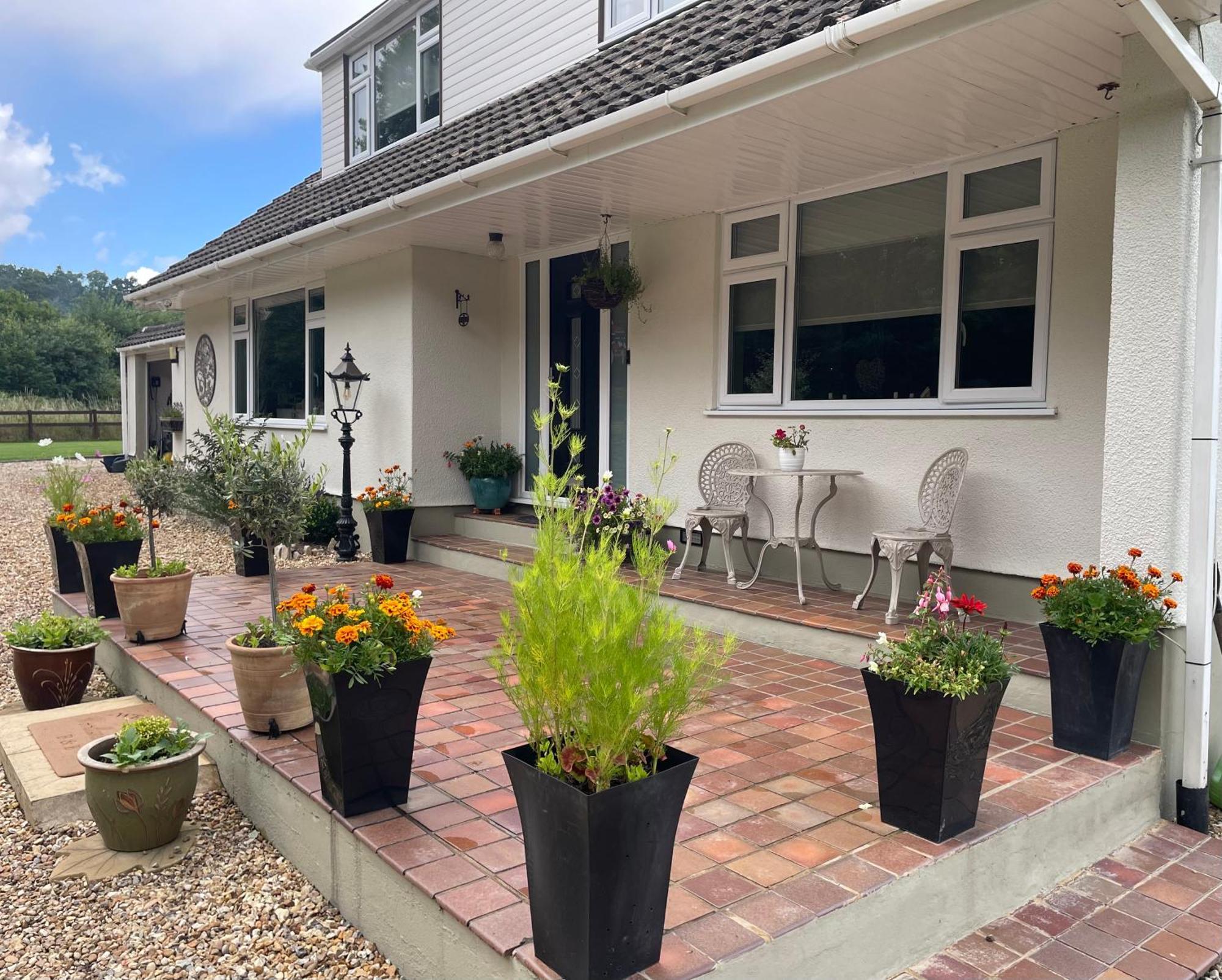 Woodland House B & B Wimborne Minster Exterior foto